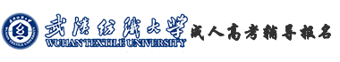 武汉纺织大学成人高考辅导网logo